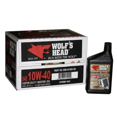 WOLF'S HEAD SUPER DUTY MOTOR OIL 10W40