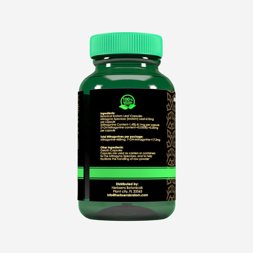 HERBSENS GREEN VEIN MALAY CAPSULES