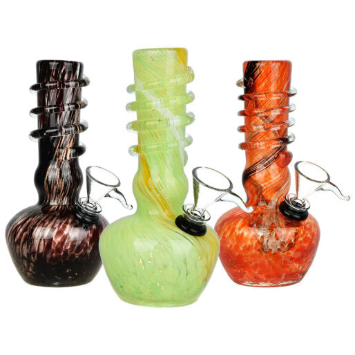 5.75" SHINE ON SOFT GLASS WATER PIPE