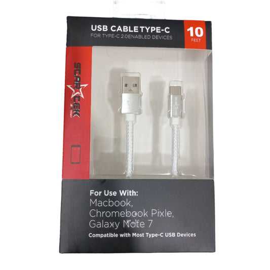 STARTEK USB TO TYPE-C CABLE 10FT