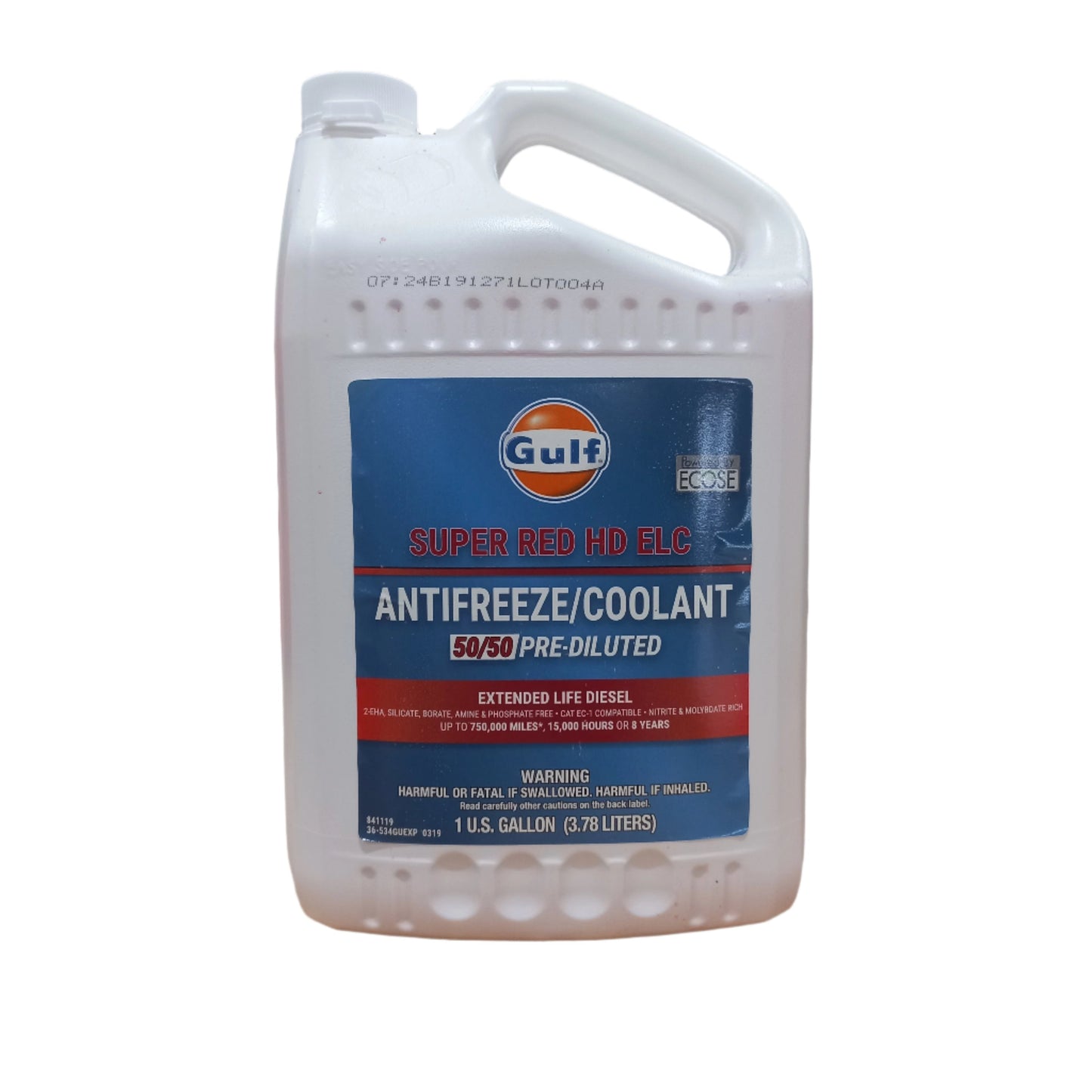 GULF SUPER RED ANTIFREEZE COOLANT