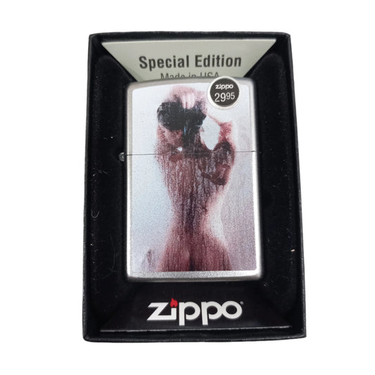 ZIPPO LIGHTER SHOWER SCENE DESIGN