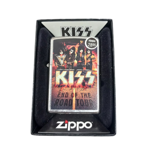 ZIPPO LIGHTER KISS END OF THE ROAD TOUR DESIGN