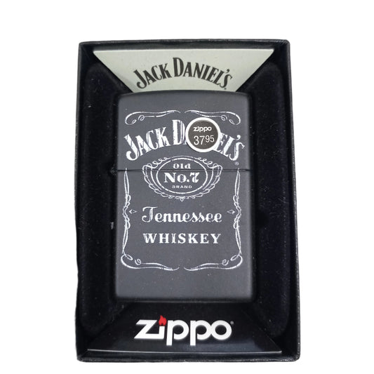 ZIPPO LIGHTER JACK DANIELS JENNESSEE WHISKEY DESIGN