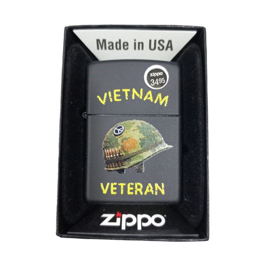 ZIPPO LIGHTER VIETNAM VETERAN DESIGN