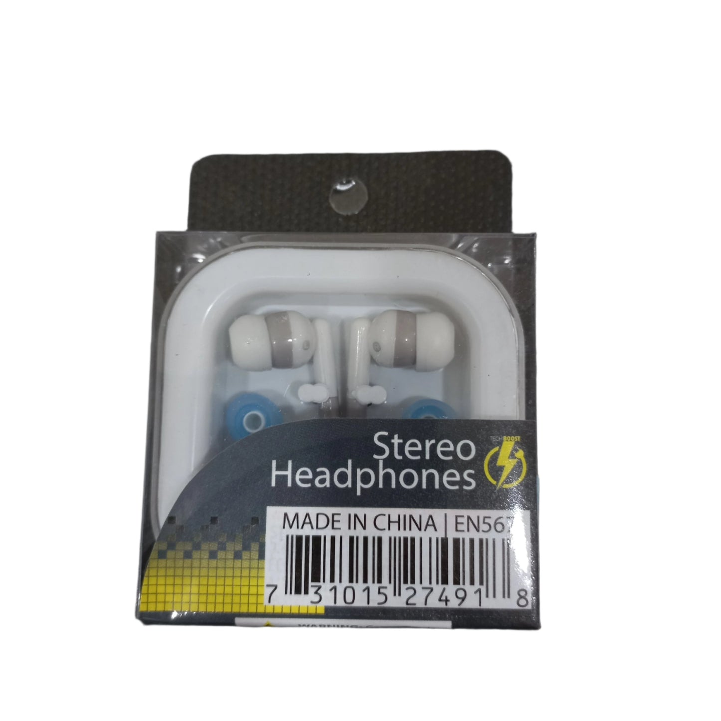 TECHBOOST STEREO HEADPHONES