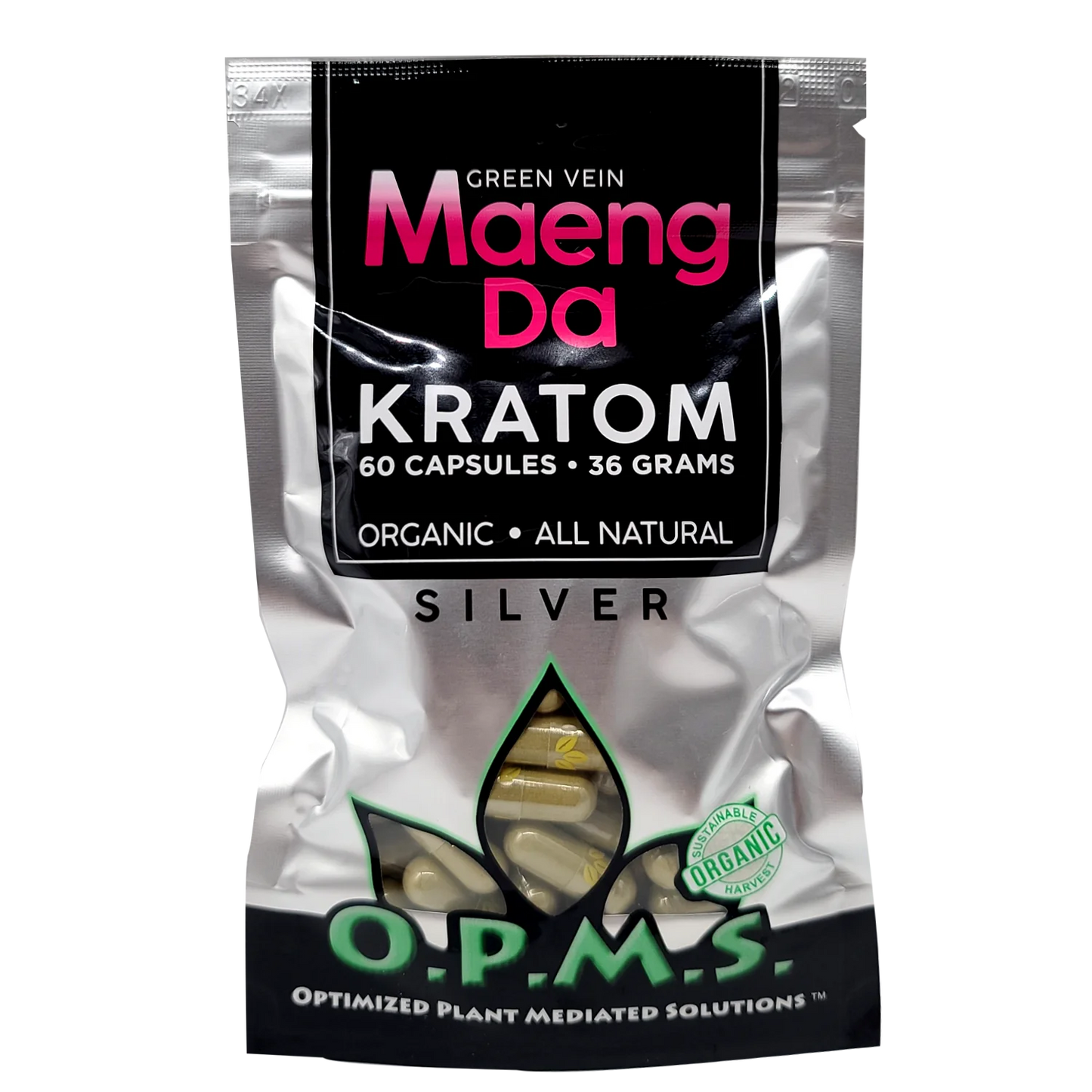 OPMS GREEN VEIN MAENG DA CAPSULES