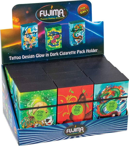 FUJIMA TATTOO DESIGN CIGARETTE CASE