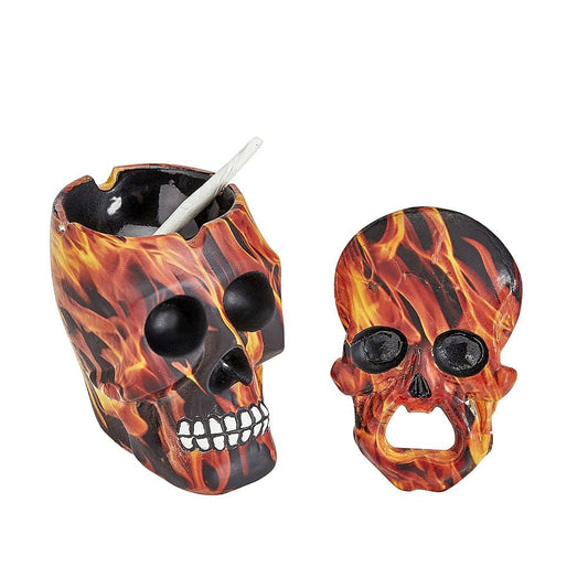 SKELETON BOTTLE OPENER AND ASHTRAY