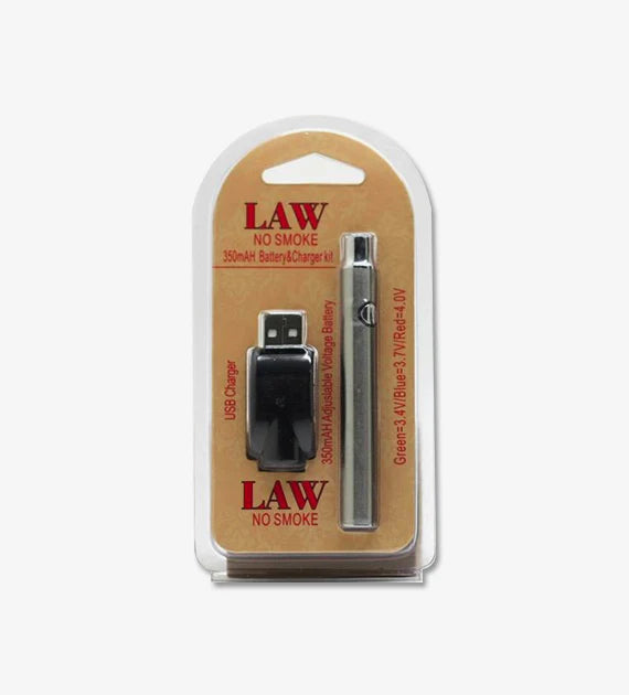 LAW 350mAh 510 THREAD VAPE PEN BATTERY