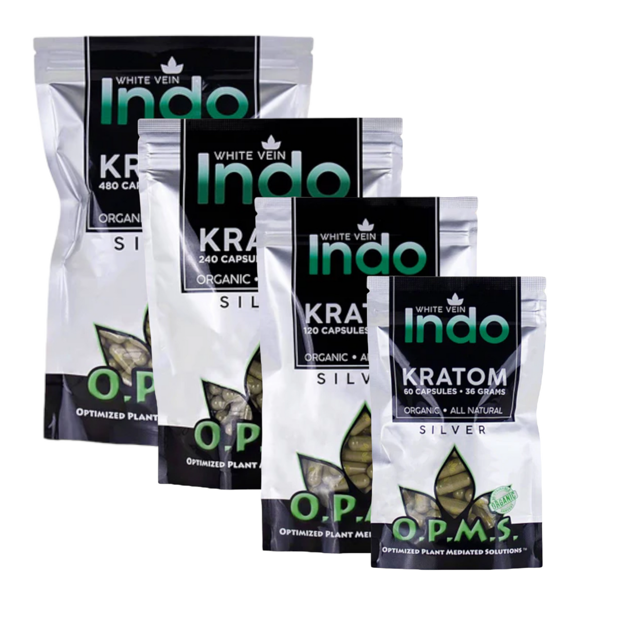 OPMS WHITE VEIN INDO CAPSULES