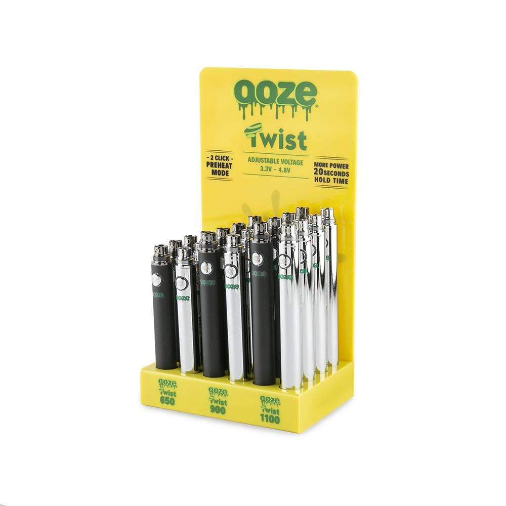 OOZE VAPE BATTERY DISPLAY