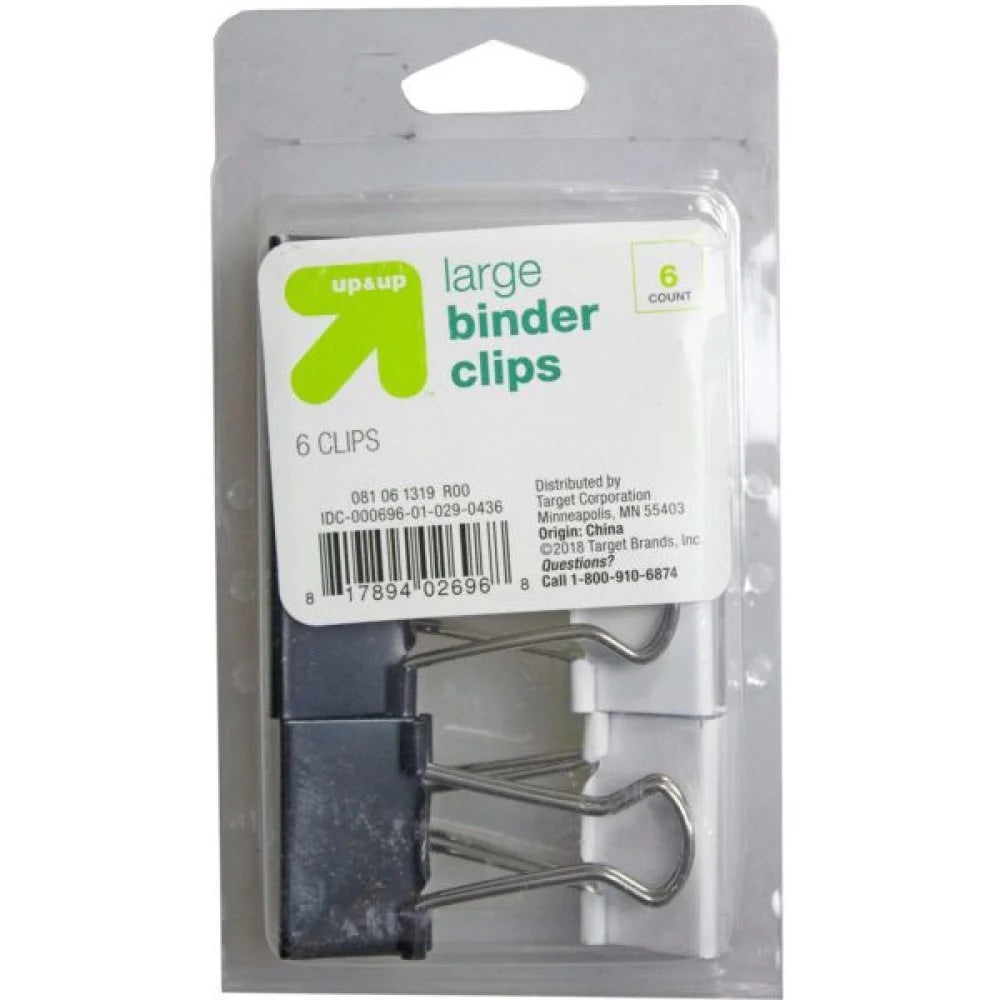 BINDER CLIPS