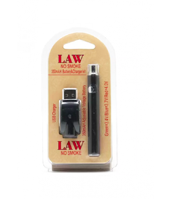 LAW 350mAh 510 THREAD VAPE PEN BATTERY