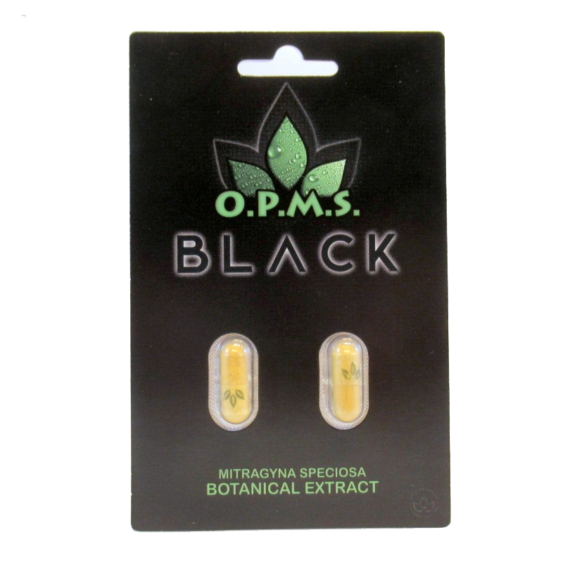 OPMS BLACK KRATOM CAPSULES