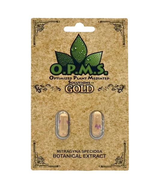 OPMS GOLD KRATOM CAPSULES