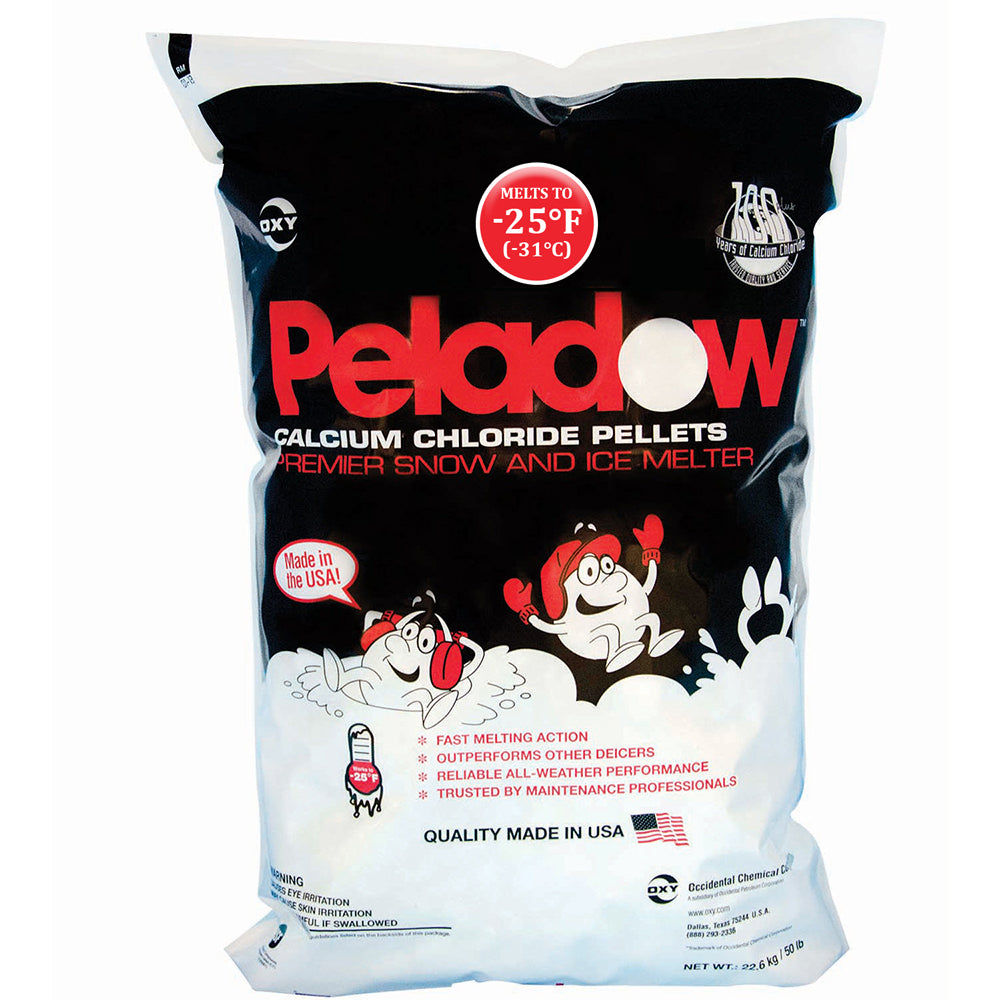 PELADOW CALCIUM CHLORIDE PELLETS 50LBS